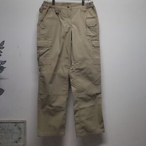 5.11 Tactical Womens Taclite Pro Cargo Pants Khaki Size 8 Ripstop Workforce